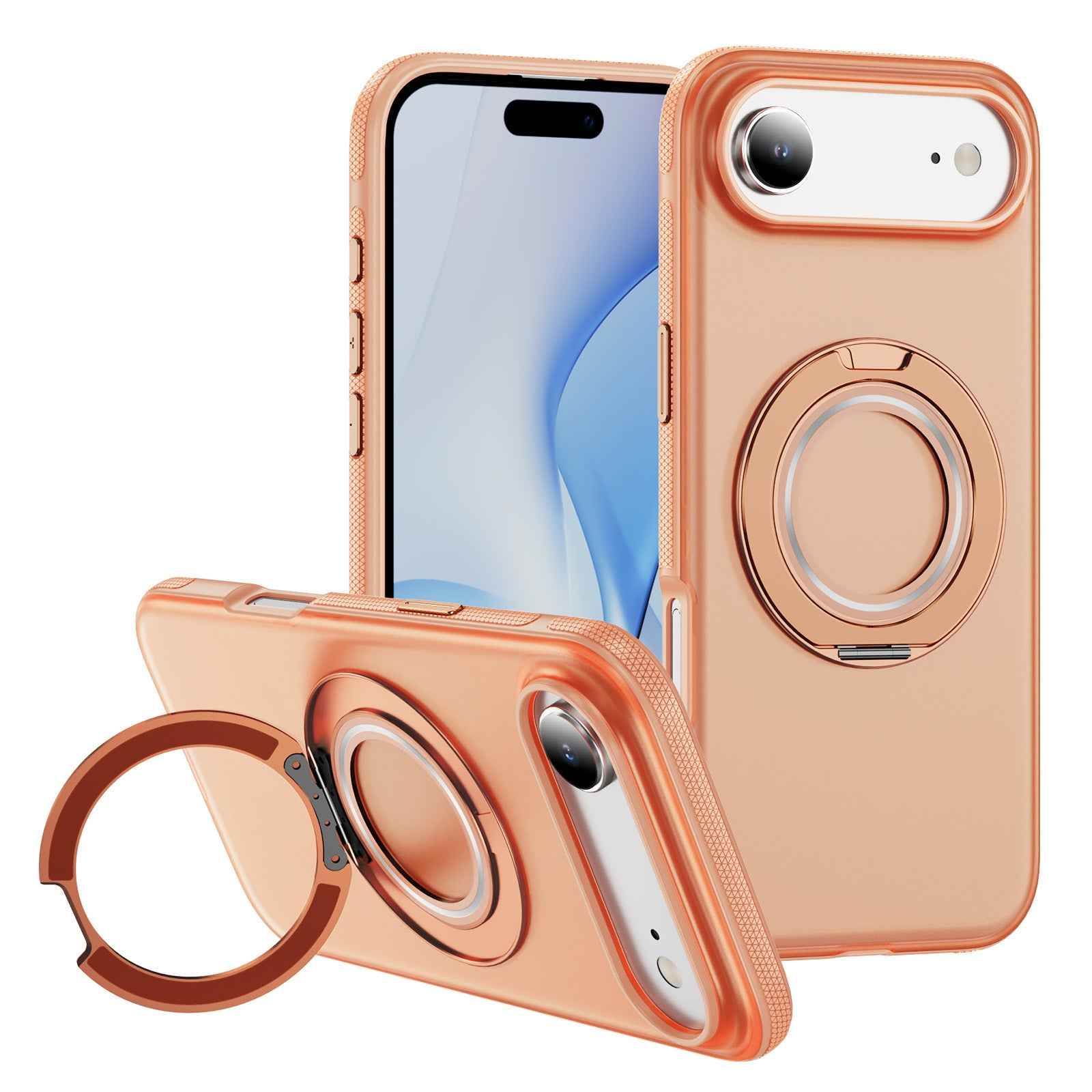 iPhone 17 Rotating Stand Phone Case