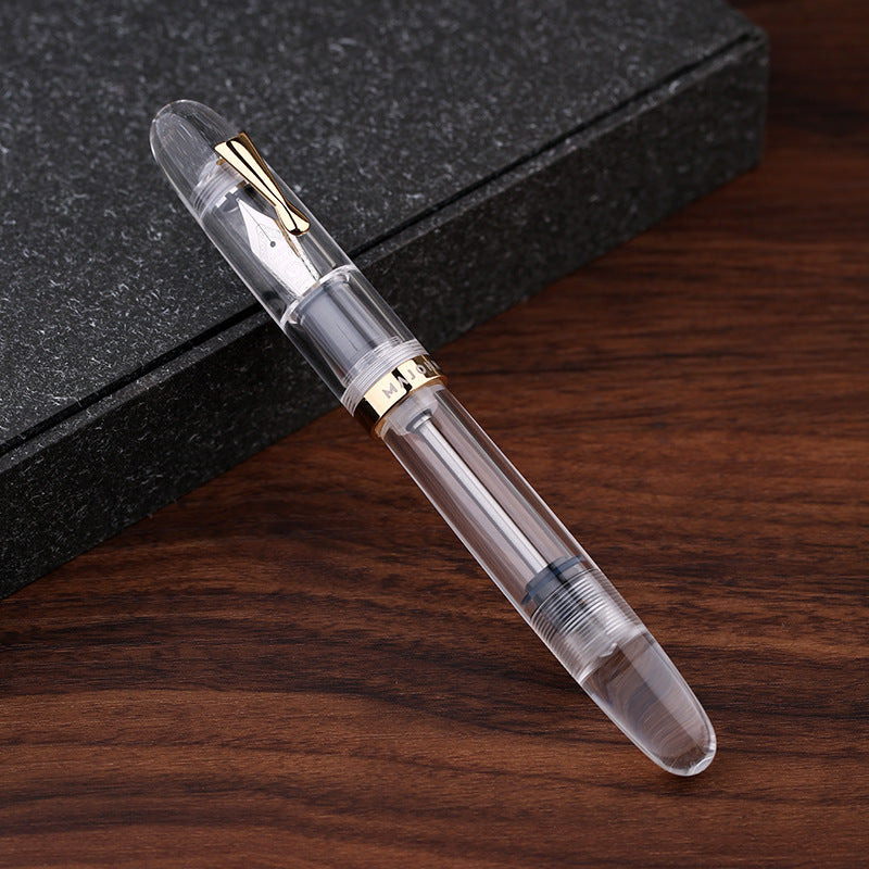 Majohn C4 Eyedropper Fountain Pen Transparent Acrylic with Box