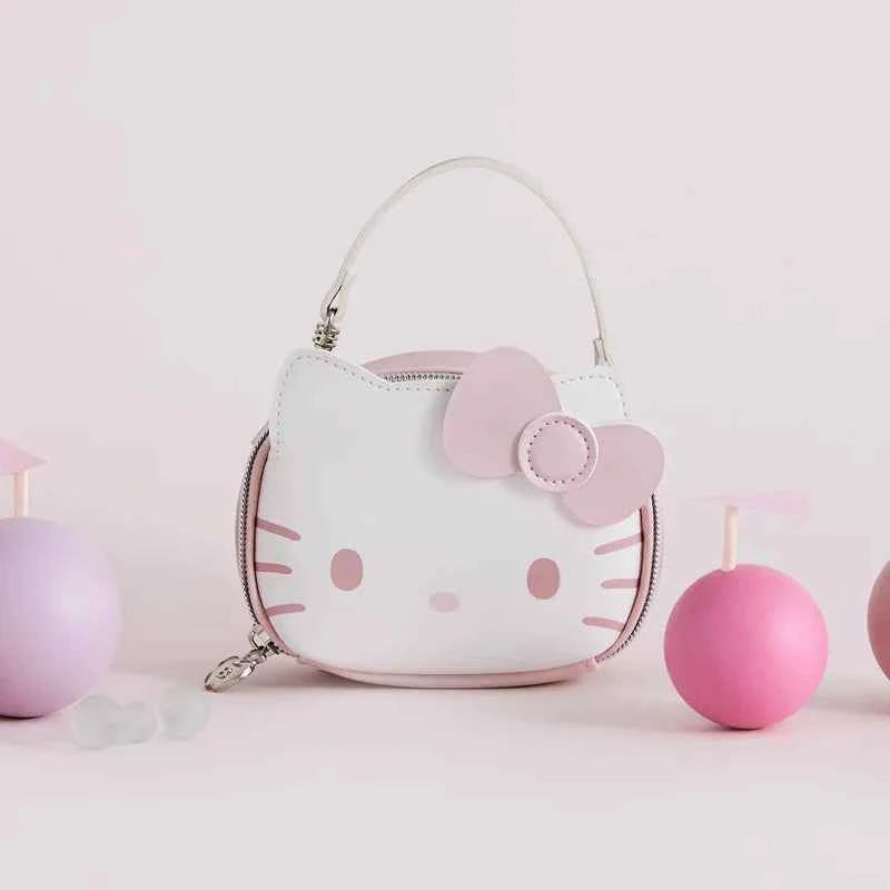 Hello Kitty PU Leather MINI Coin Purse Crossbody Pouch
