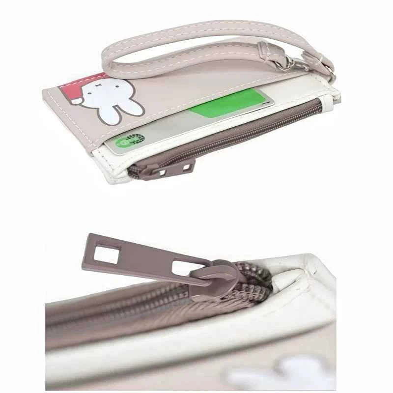 Miffy Rabbit Print Card Holder Wallet