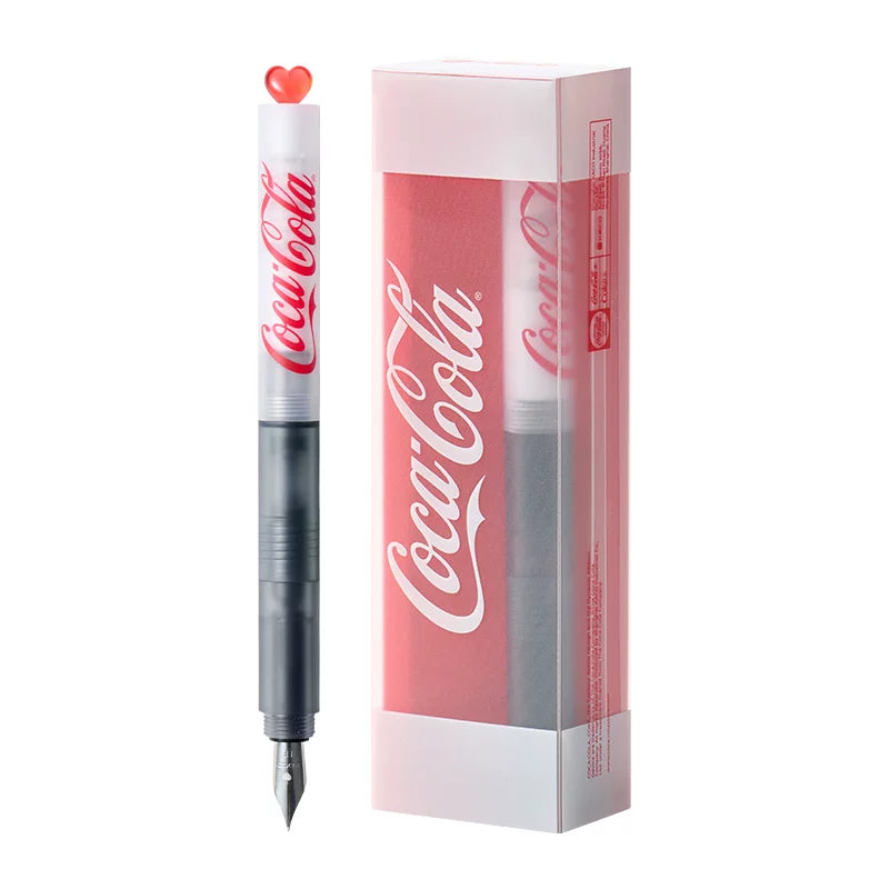 KACO x Coca-Cola Limited Edition Fountain Pen Extra Fine (EF) Nib White