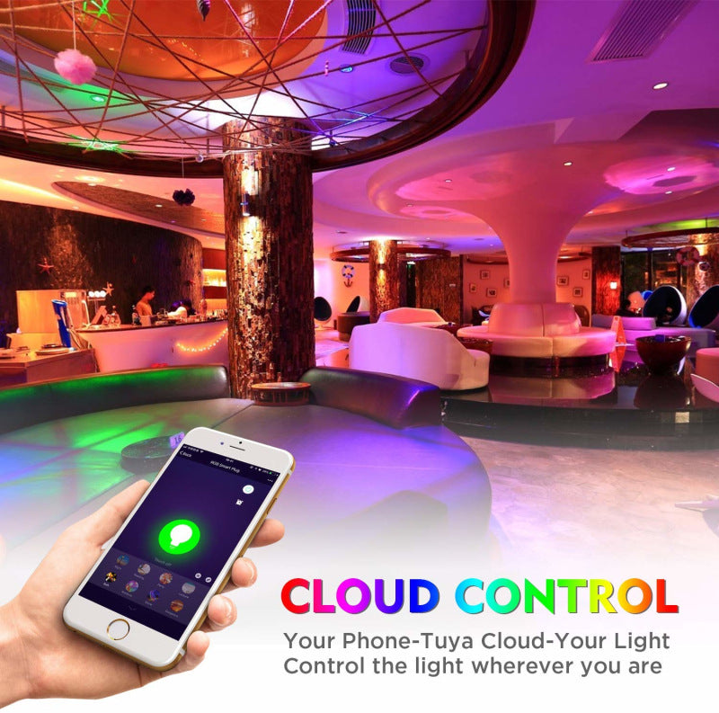 Smart GU10 LED Bulb 5W,WiFi & Bluetooth,Dimmable RGB Color Changing