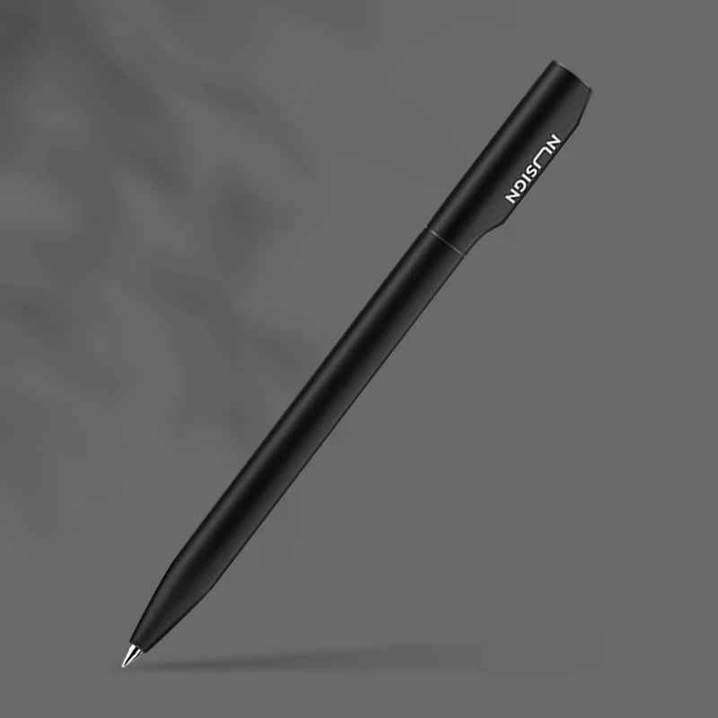 DELI Nusign NS552 Rotating Ballpoint Pen – 0.5mm Black Ink 4 Pack