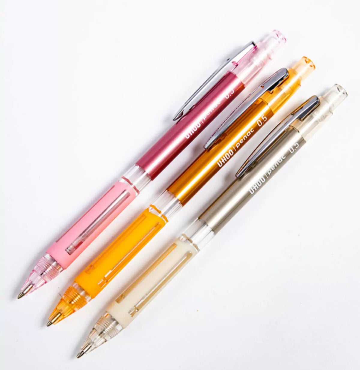 Penac UHOO SPP602 0.5mm Mechanical Pencil with Eraser & 12 HB Leads