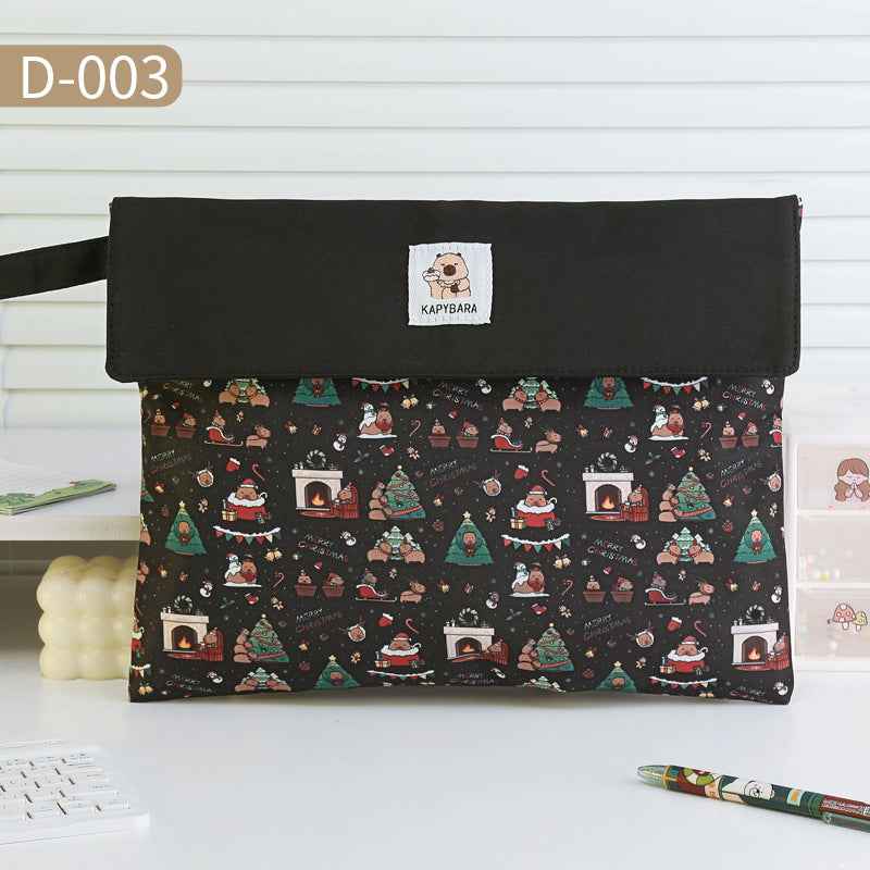 Capybara A4 File Folder Document Bag
