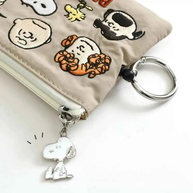 Japanese Kawaii Peanuts Zipper Coin Purse