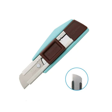 Mini odlamovací nůž NT Cutter ZL2P s posuvníkem ve stylu čokolády, 107 mm