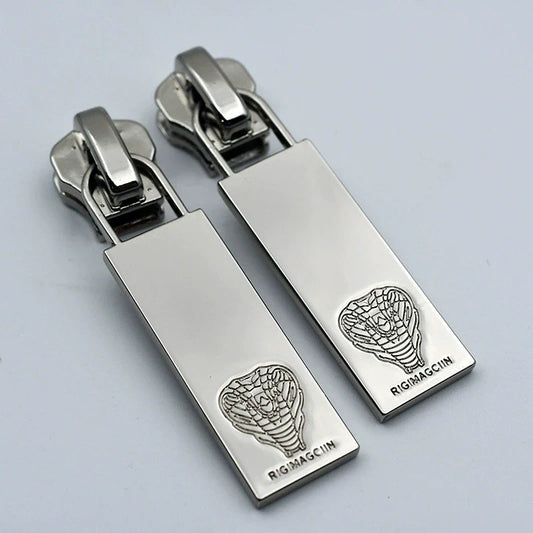 #5 Metal Jackets Zipper Pulls 10pcs 2