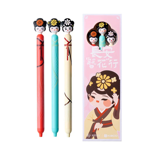 KACO POPUP x National Museum Limited Edition Click Gel Pen 3-Pack B