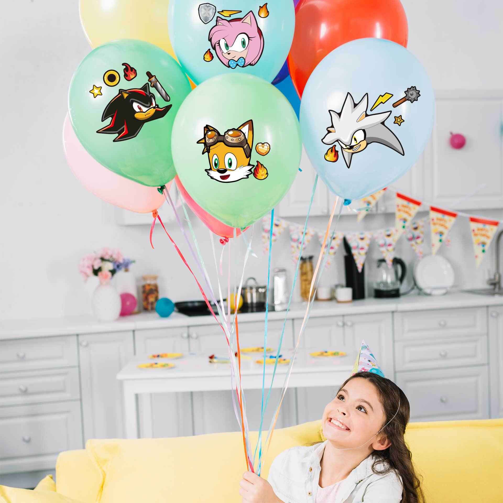 Make a Face Sonic the Hedgehog Anime Stickers for Kids 30 Sheets