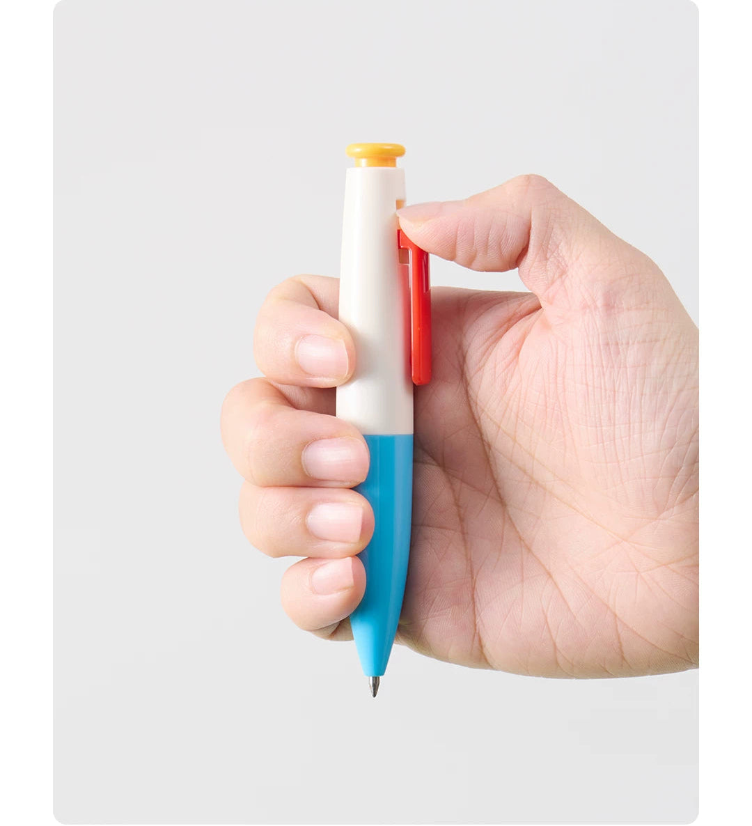 KACO PLAY Retro Mini Click Gel Pen Pocket-Sized 3-Pack