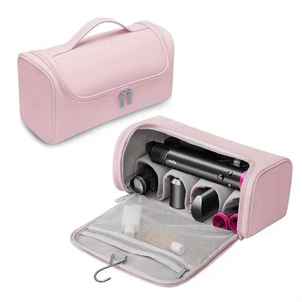 Multi-Function Hair Dryer & Curling Iron Storage Bag with Hanging Hook