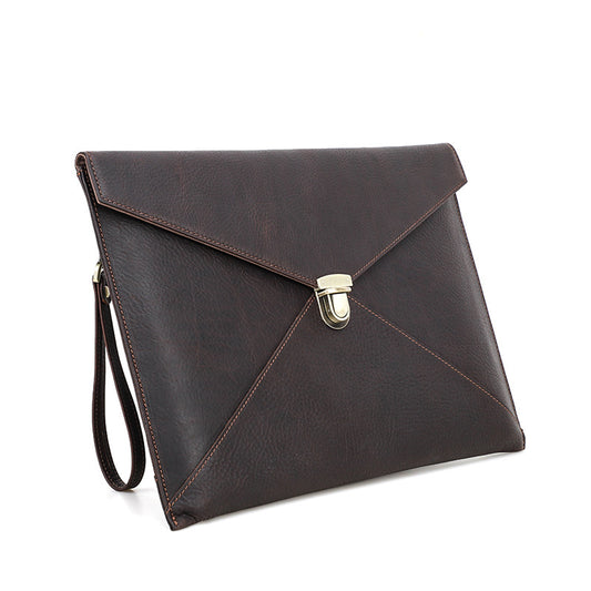 Genuine Leather Envelope Sleeve for MacBook Pro 14.2” Laptop Inner Bag