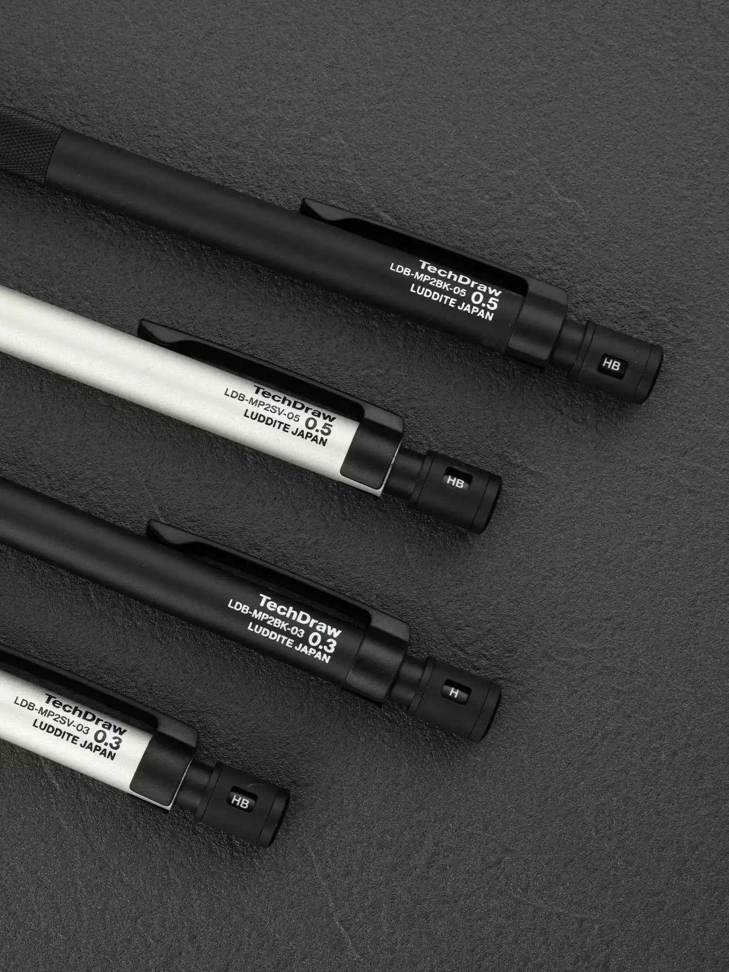 Luddite TechDraw2 Drafting Mechanical Pencil 0.3mm/0.5mm