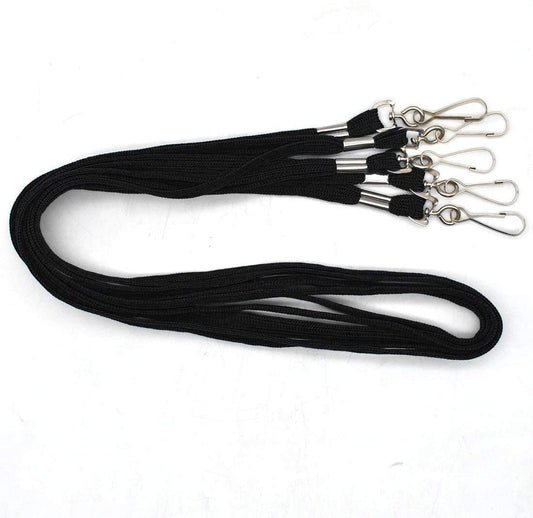 100Pcs Nylon Bulk Lanyard for Id Badges