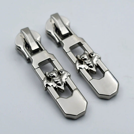 #5 Metal Jackets Zipper Pulls 10pcs 1