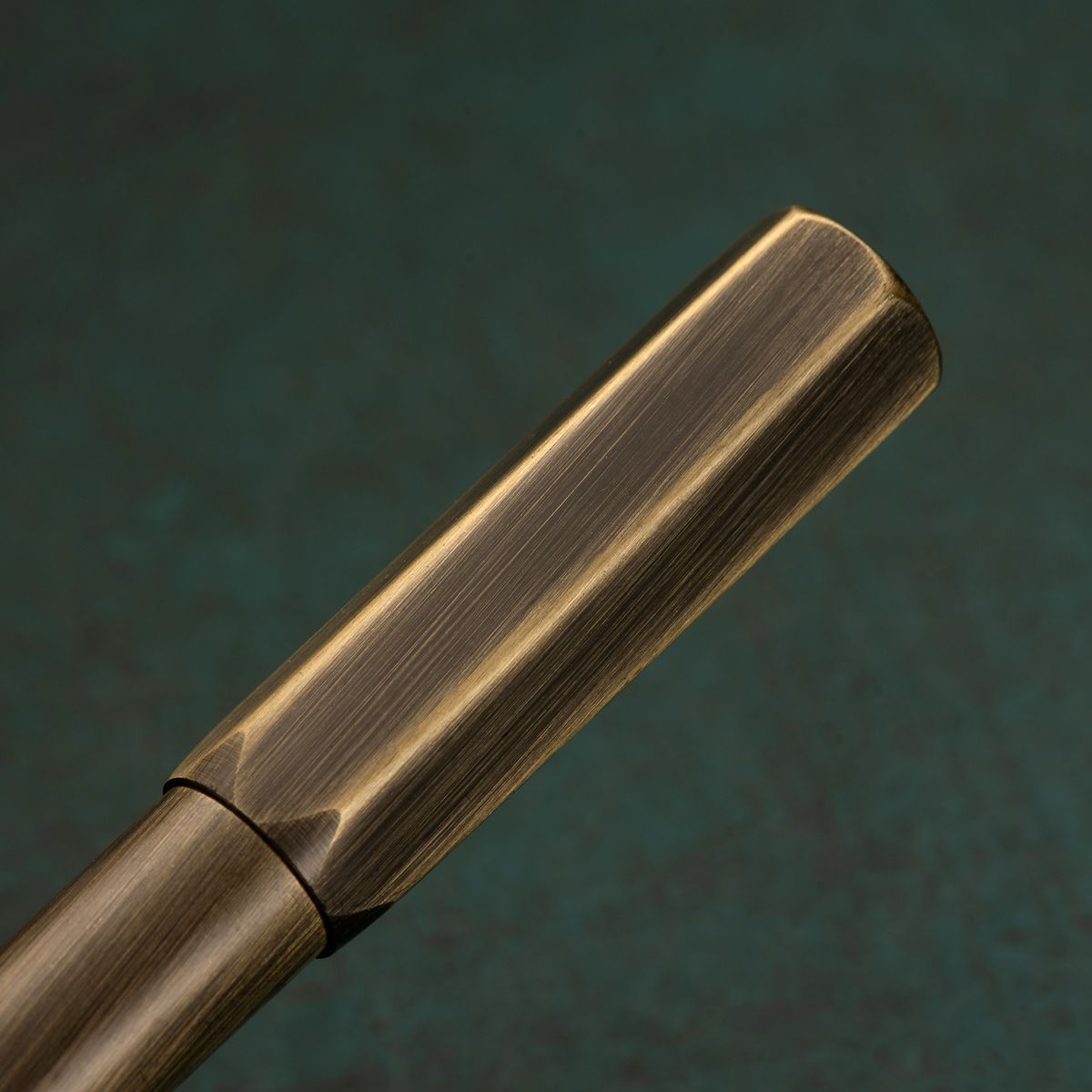 Vintage Full Metal Fountain Pen, Solid Brass Body with Stainless Steel Nib