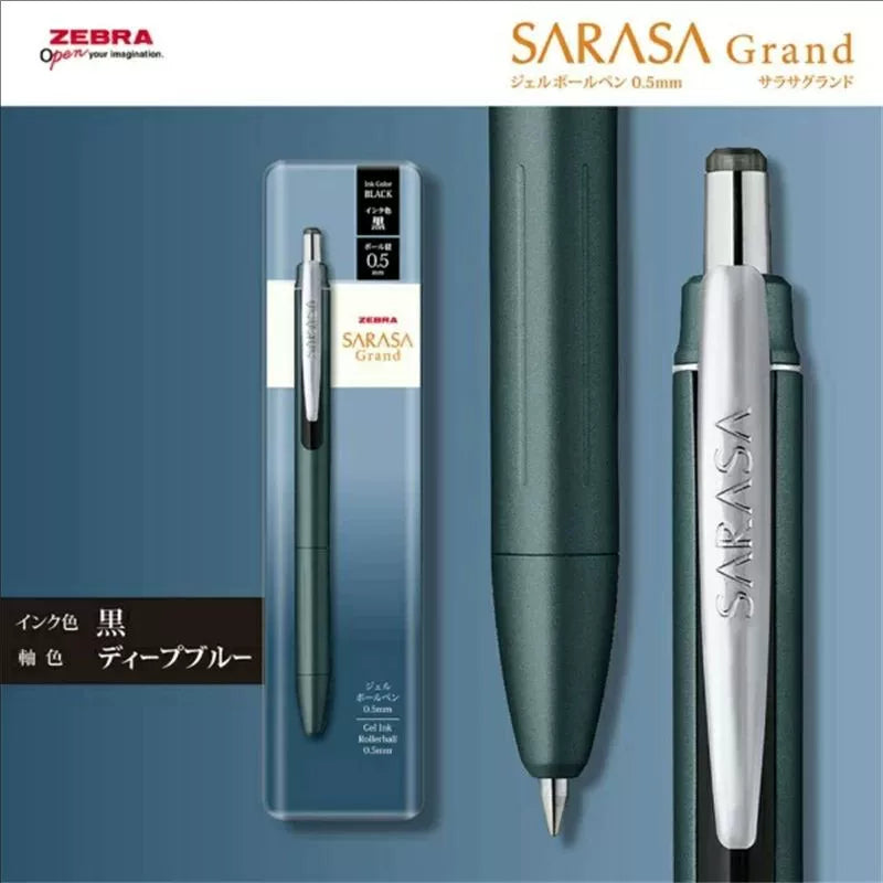 ZEBRA Sarasa Grand JJ57 Metal Gel Pen | 0.5mm Black | Limited