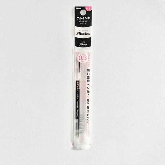 Pentel Sliccies Gel Multi Pen Refill - 0.3mm - 3 Pack