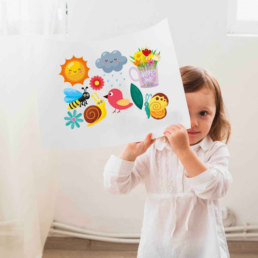 Make a Face Spring Story Stickers for Kids 32 Sheets