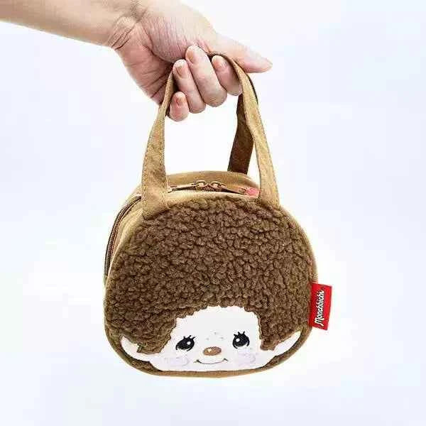 Japanese Kawaii Monchhichi Plush Handbag