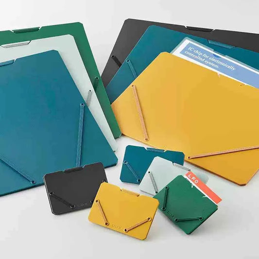 KING JIM 2572 "SAND IT" Document File Holder A4 Vertical