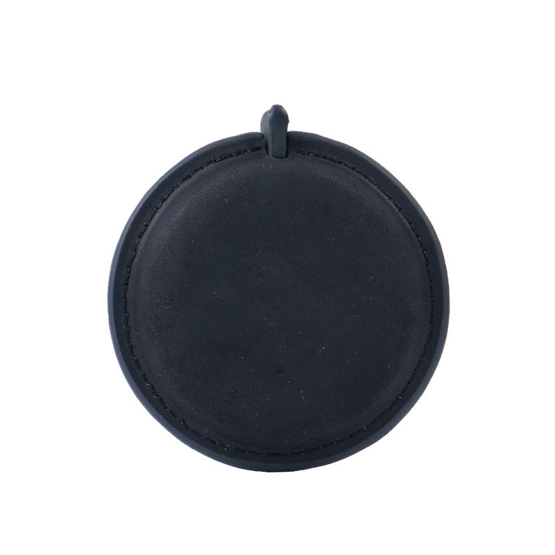 Leather Mini Tape Measure,Vintage Sewing & Body Tape Black
