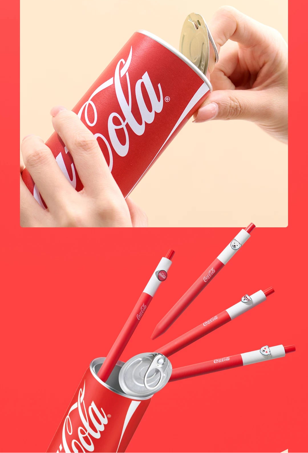 KACO x Coca-Cola Stationery Gift Set | Fountain Pen + Mechanical