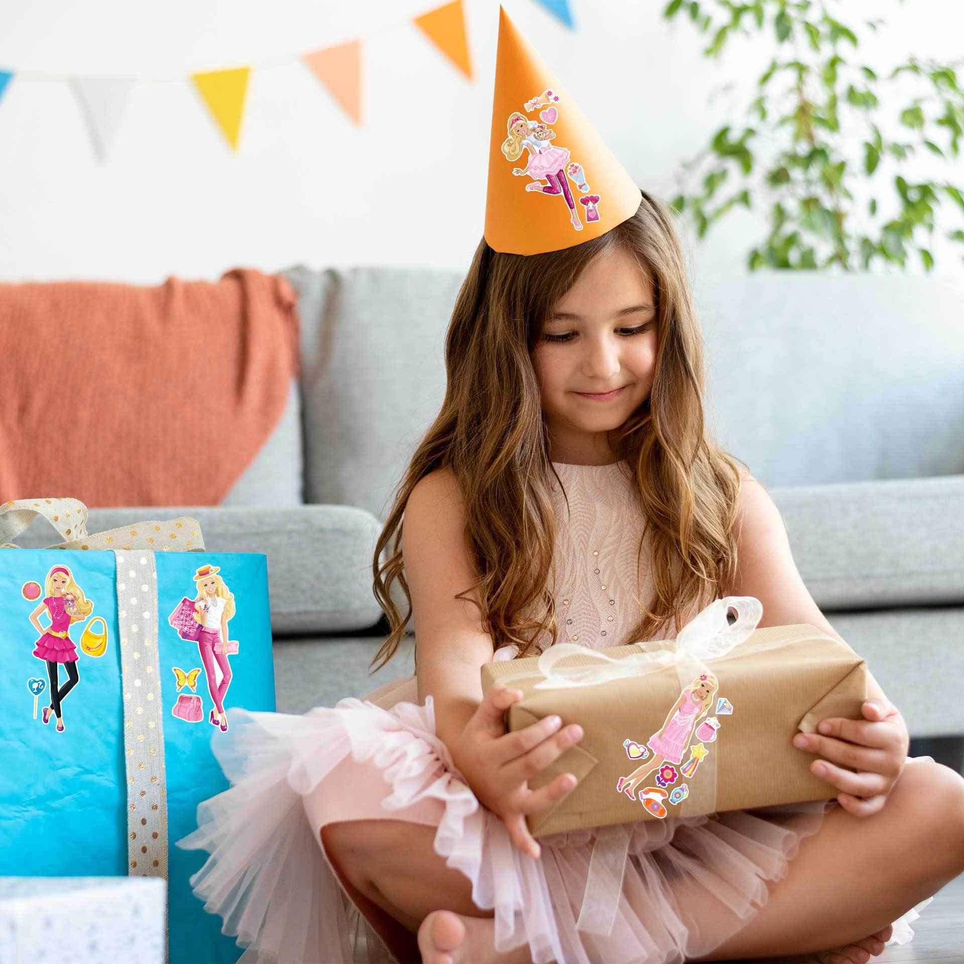 Make a Face Fashion Girls Stickers for Kids 24 Sheets