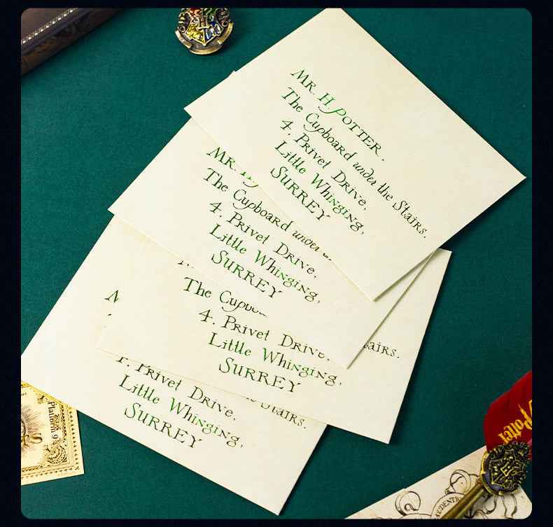 20x Harry Potter Hogwarts Acceptance Letter Set – Cosplay Prop
