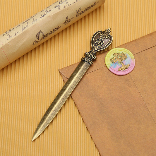 3pcs Retro Metal Envelope Letter Openers