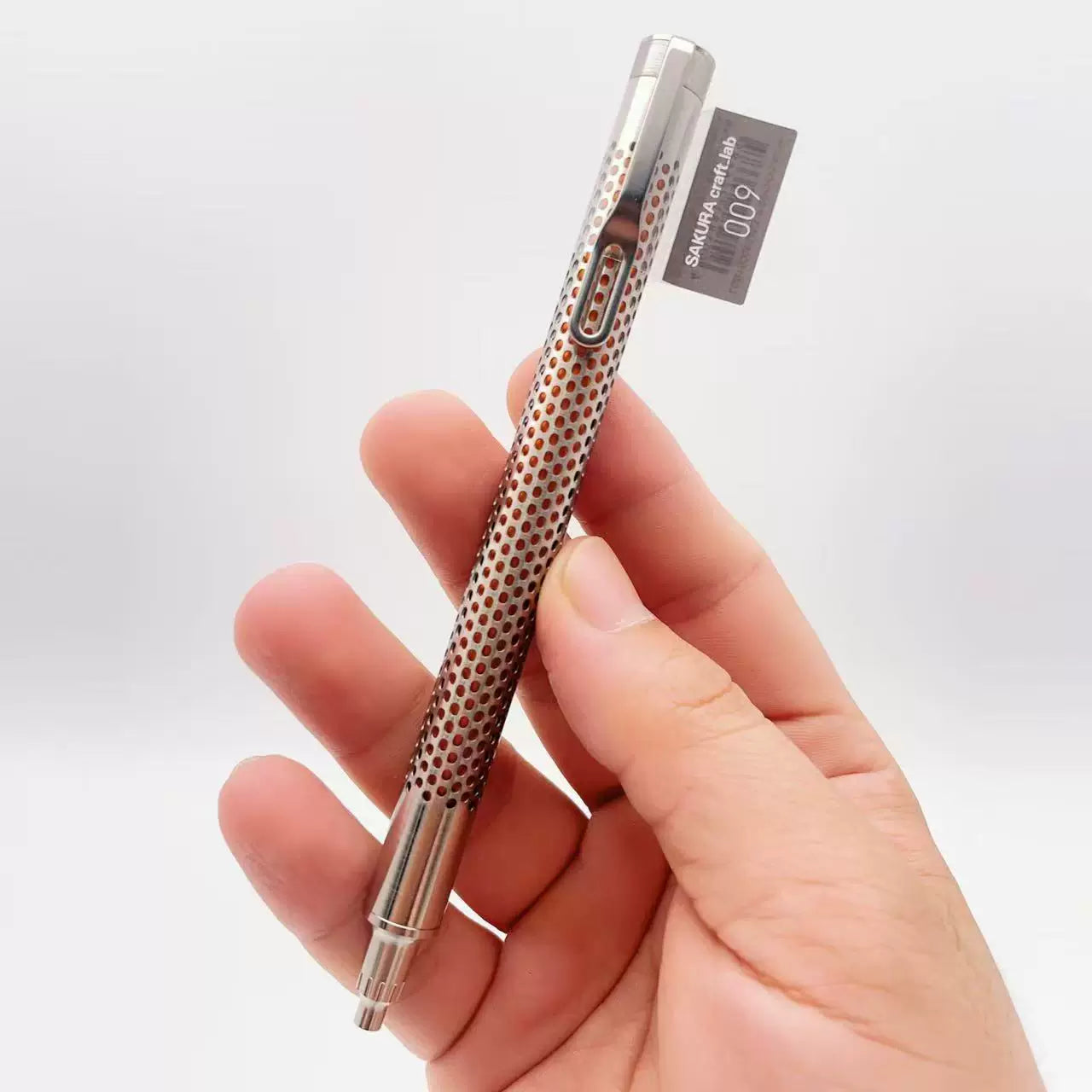 SAKURA Craft Lab 009 Retractable Stainless Steel Gel Pen 0.5mm — Japan