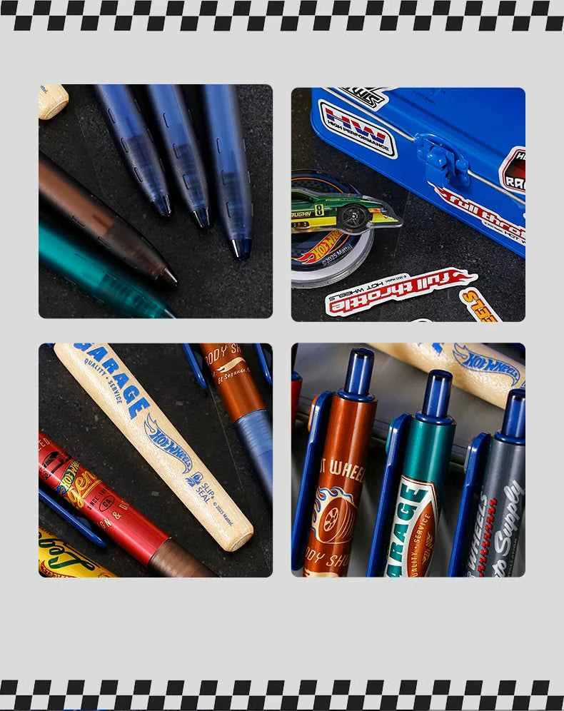 Japan Platinum × Hot Wheels Limited Edition Pens Set