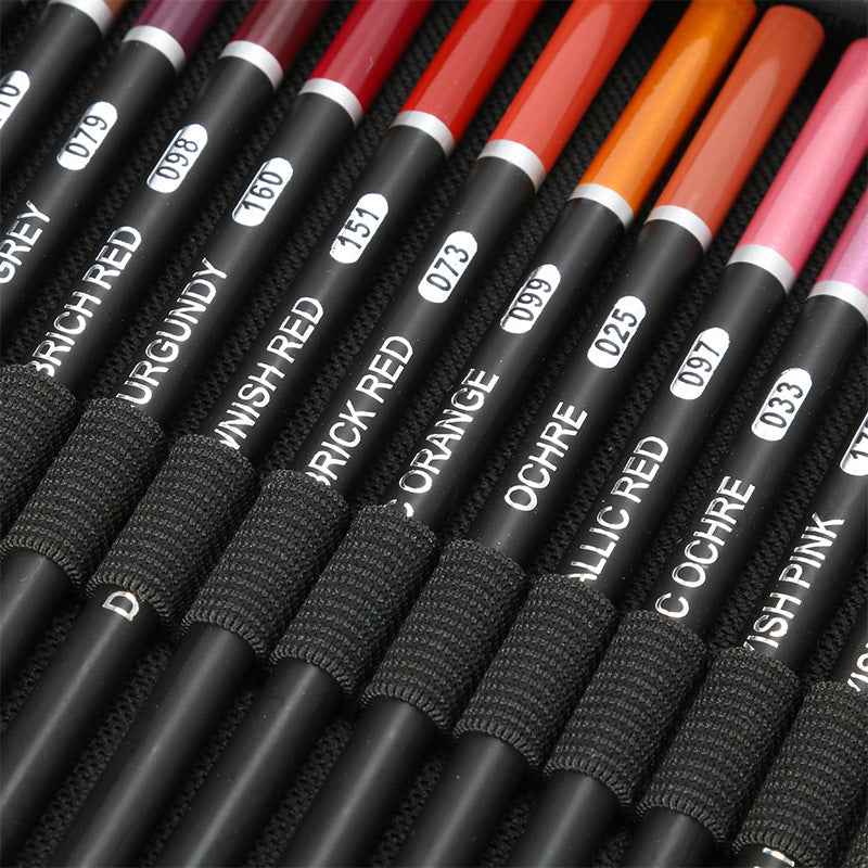 Ensemble de crayons de couleur professionnel de 96 pièces - Marron - Pour enfants, adultes et artistes - Jeux - Jouets