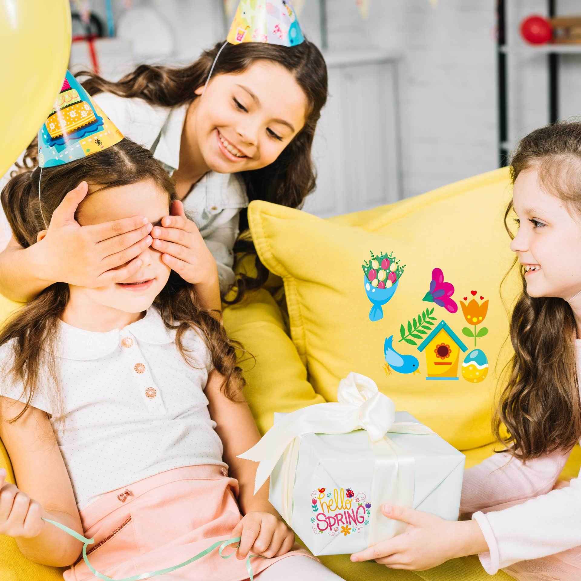 Make a Face Spring Story Stickers for Kids 32 Sheets