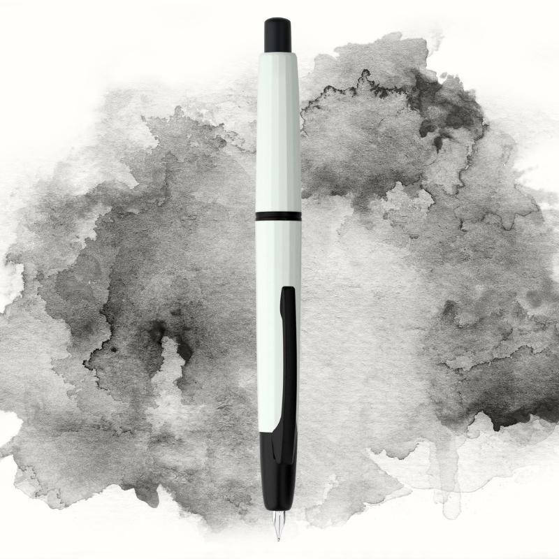 Majohn A2 Press Retractable Fountain Pen Extra Fine Nib with Box