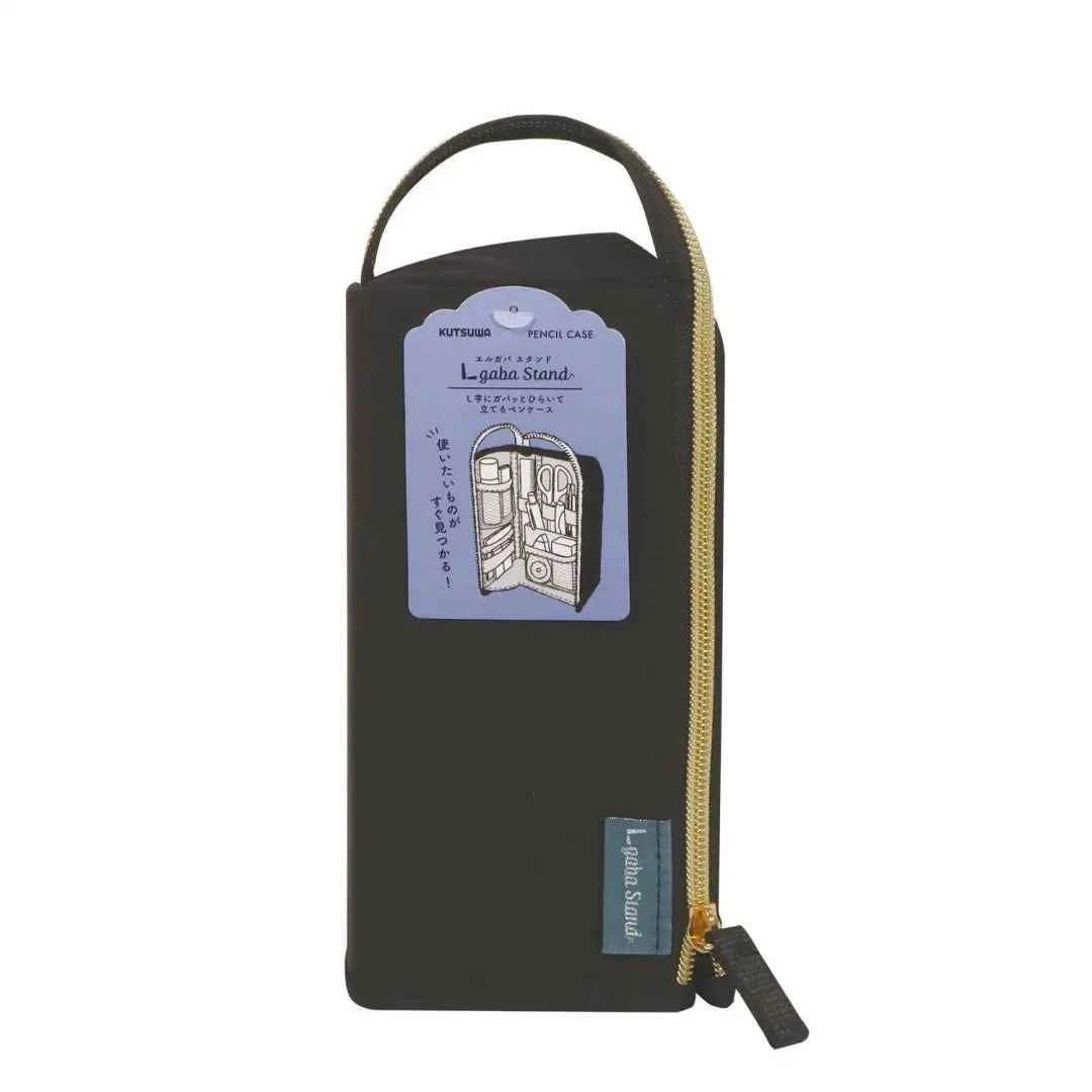 KUTSUWA Pen Case L gaba Stand Desktop Organizer Bag