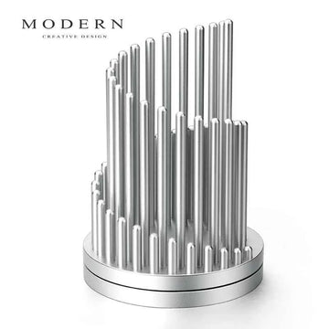 Modern Aluminum Rotating Stress‑Relief Pen Holder
