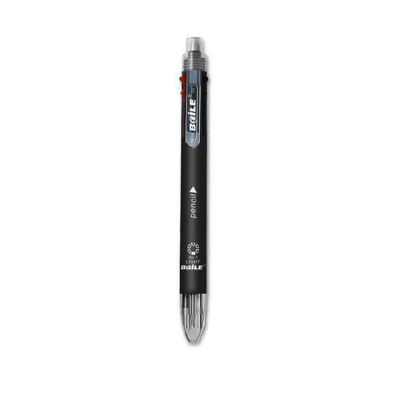 BAILE Multi Pen 5+1 Light,0.7mm Ballpoint Pen,0.5mm Mechanical Pencil