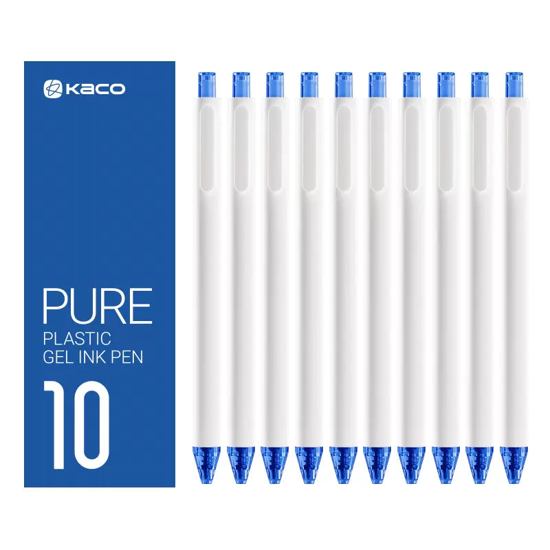 Kaco Pure Soft Touch Candy Series Gel Pens- Pack of 10