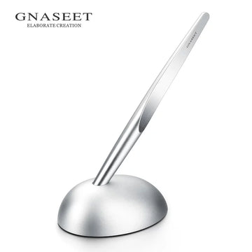 GNASEET Inkless Pen with Egg Stand – Aluminium Alloy Eternal Pen | Premium Desktop Writing Sculpture