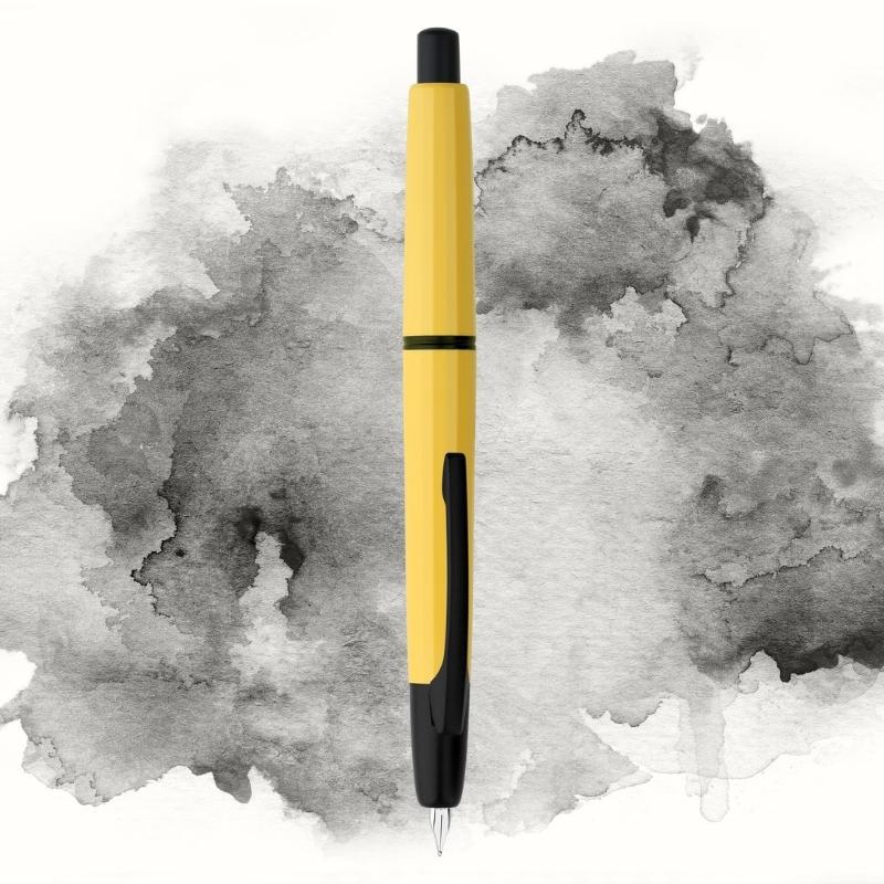 Majohn A2 Press Retractable Fountain Pen Extra Fine Nib with Box