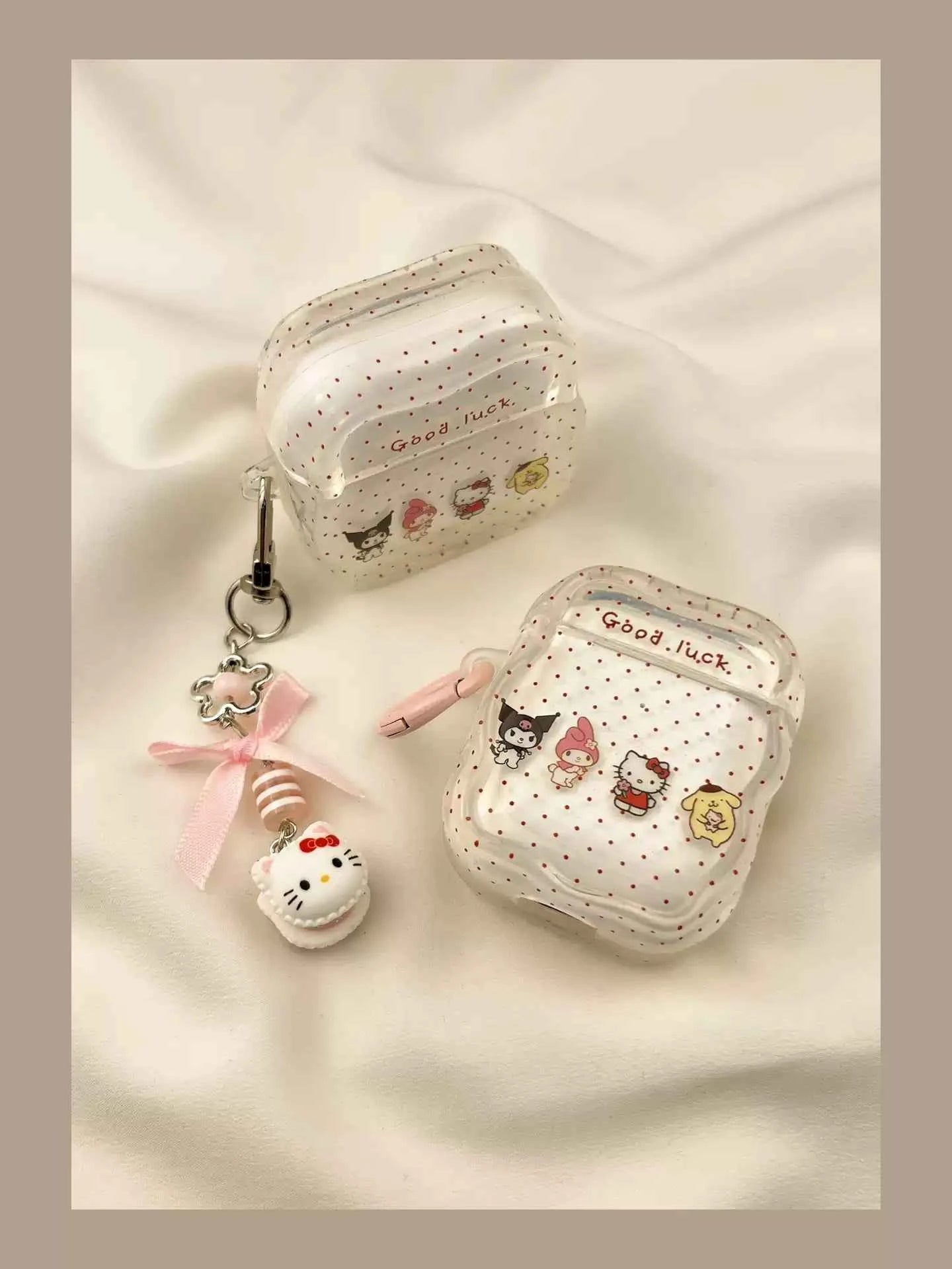 Polka Dot Sanrio AirPods Case