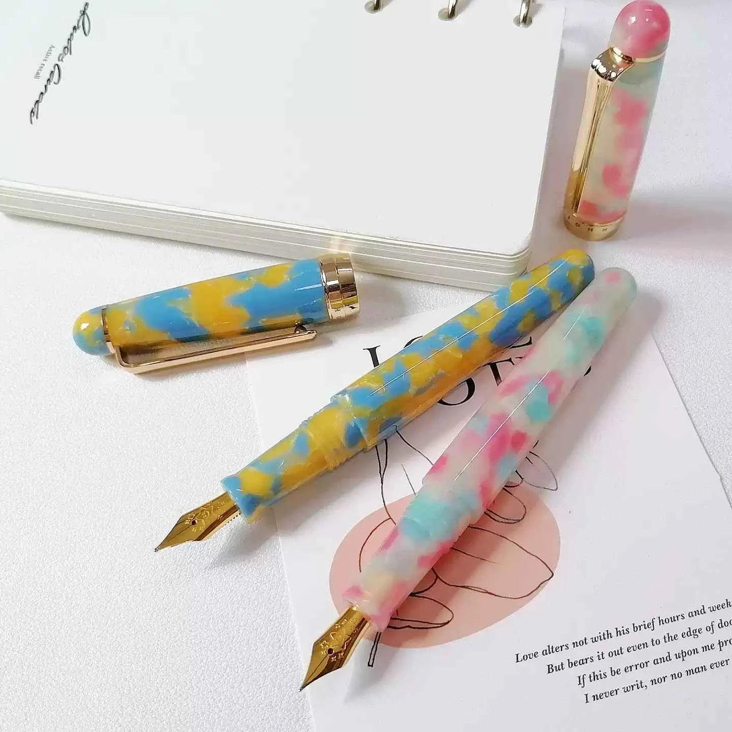 MAJOHN S9 Color Acrylic Fountain Pen