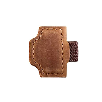 2PCS Magnetic Leather Bookmarks with Pen Holder