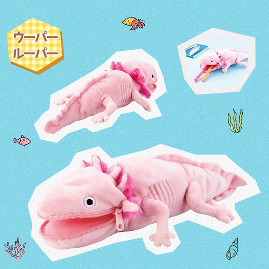 SetoCraft Giappone Astuccio Morbido Animali Oceanici Balena/Foca/Rana/Axolotl