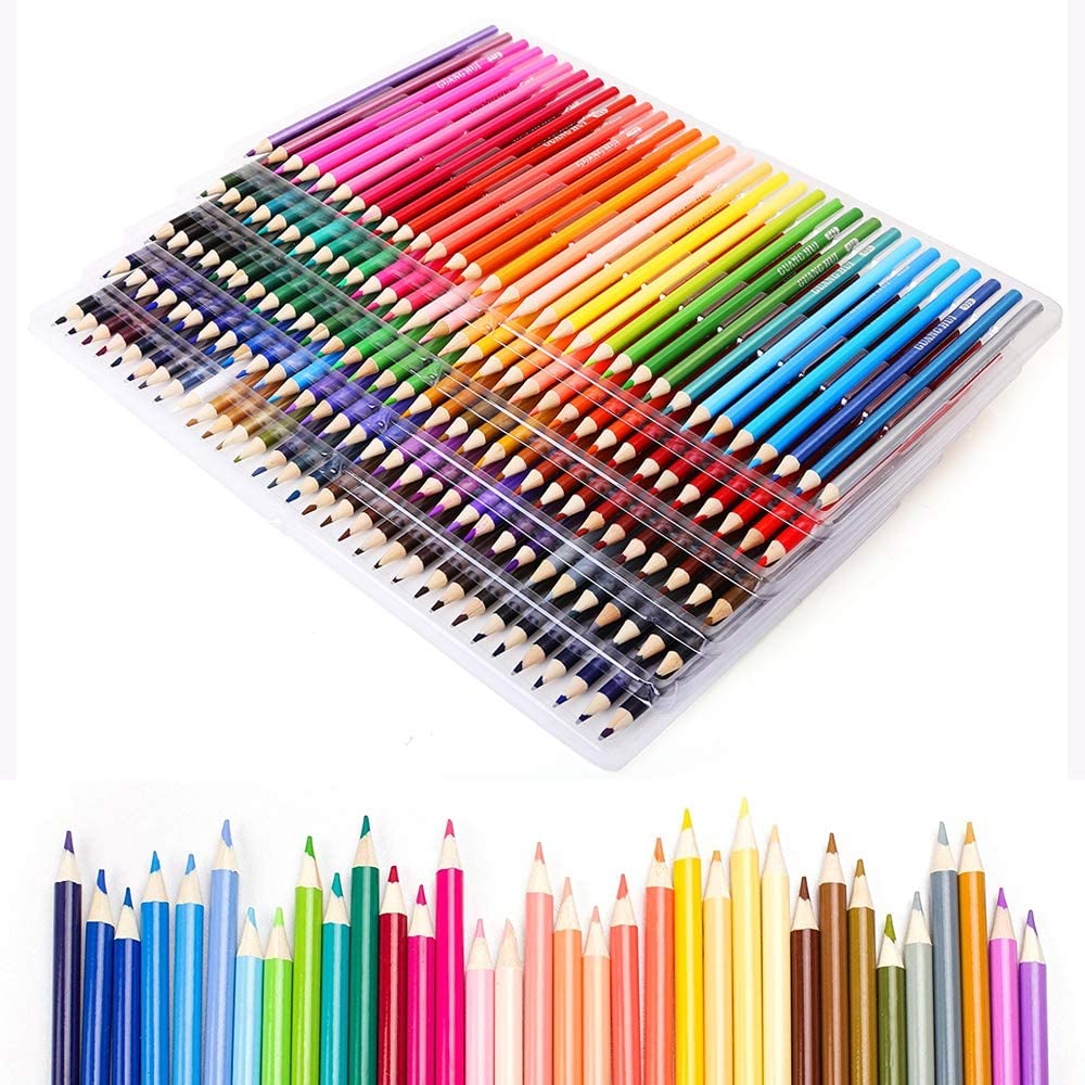 BRUTFUNER 48 Oil Based Artist Colored Pencils Set