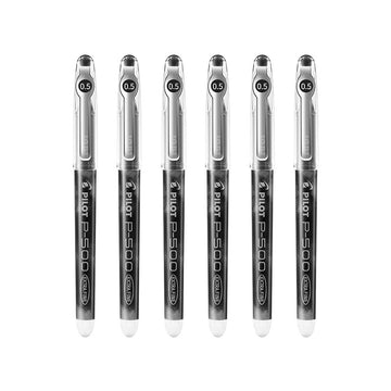 Pilot Precise P-500 Gel Ink Rolling Ball Pens,Extra Fine Point,6 Pack