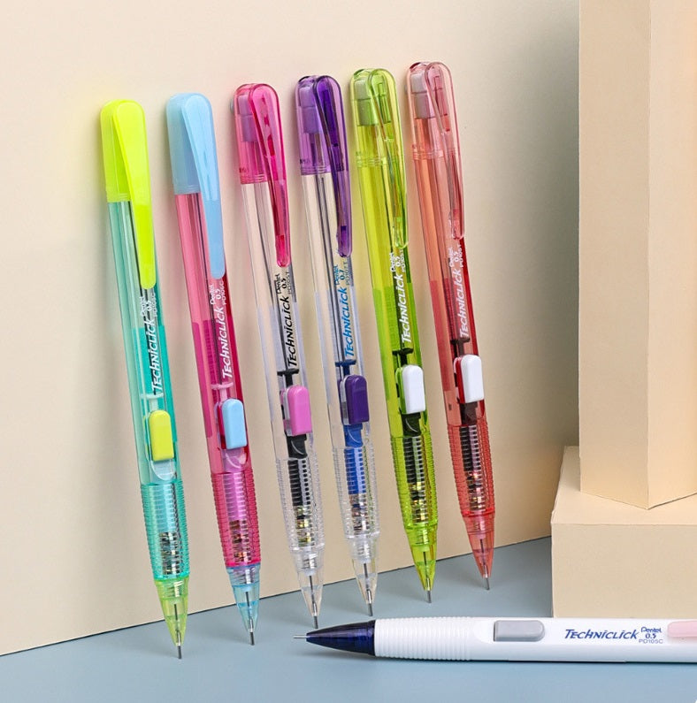 Pentel Techniclick Mechanical Pencil 0 5mm PD105T Pack Of 5 pentel-techniclick-mechanical-pencil-0-5mm-pd105t-pack-of-5