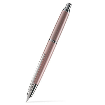 Pilot Capless Decimo Füllfederhalter | 18-karätige Goldfeder | Einziehbar | Aluminiumgehäuse | CON-40-Konverter inklusive